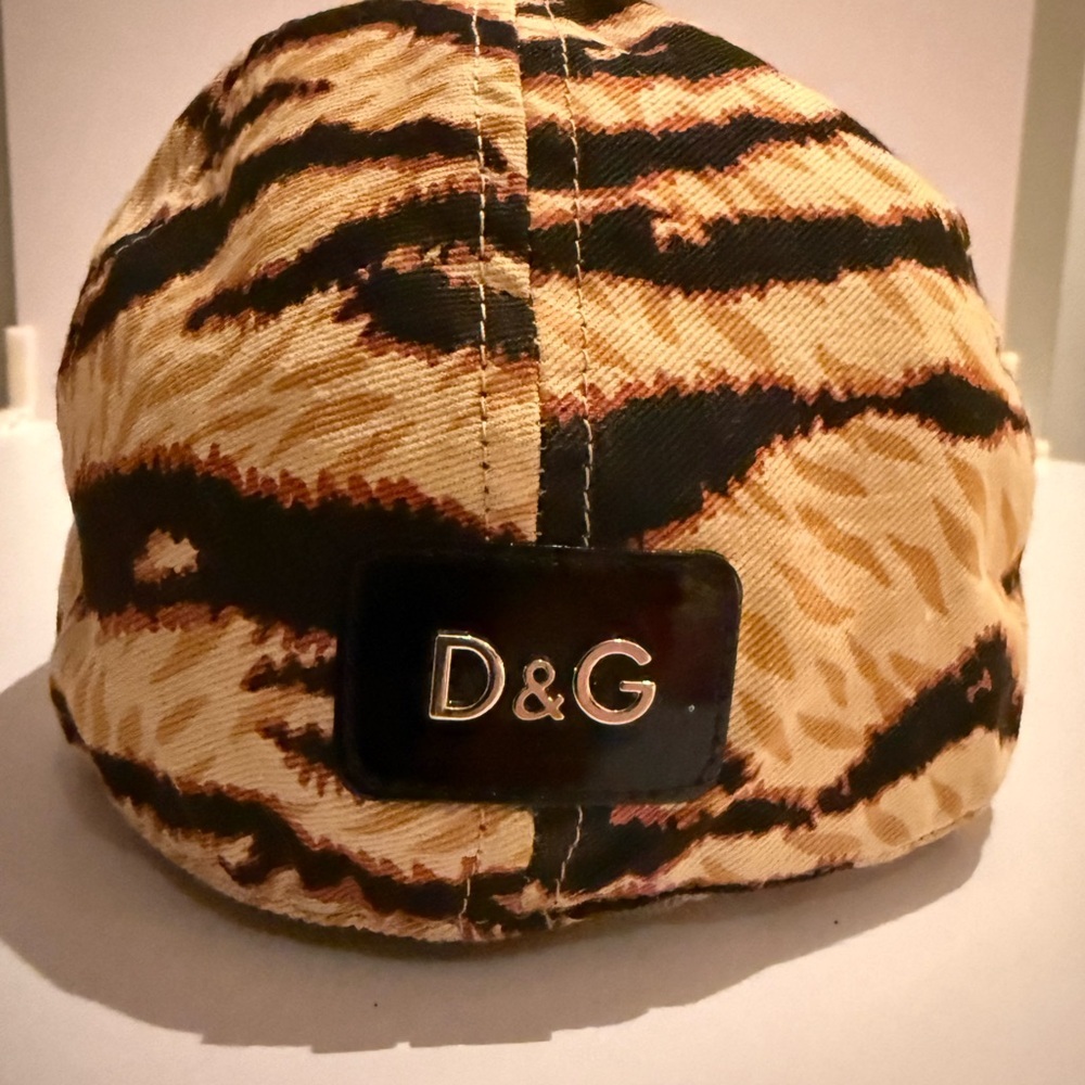 Dolce & Gabbana Tiger Print Hat – Rare Statement Cap OS Designer Street Style - Picture 2 of 9